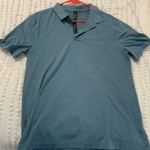 Lululemon Blue Polo